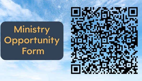 Ministry Opportunity Form